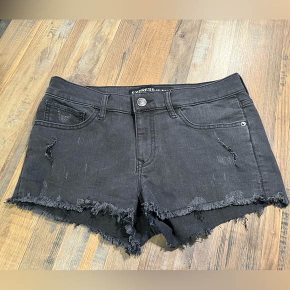 Black express jean shorts - Picture 5 of 5